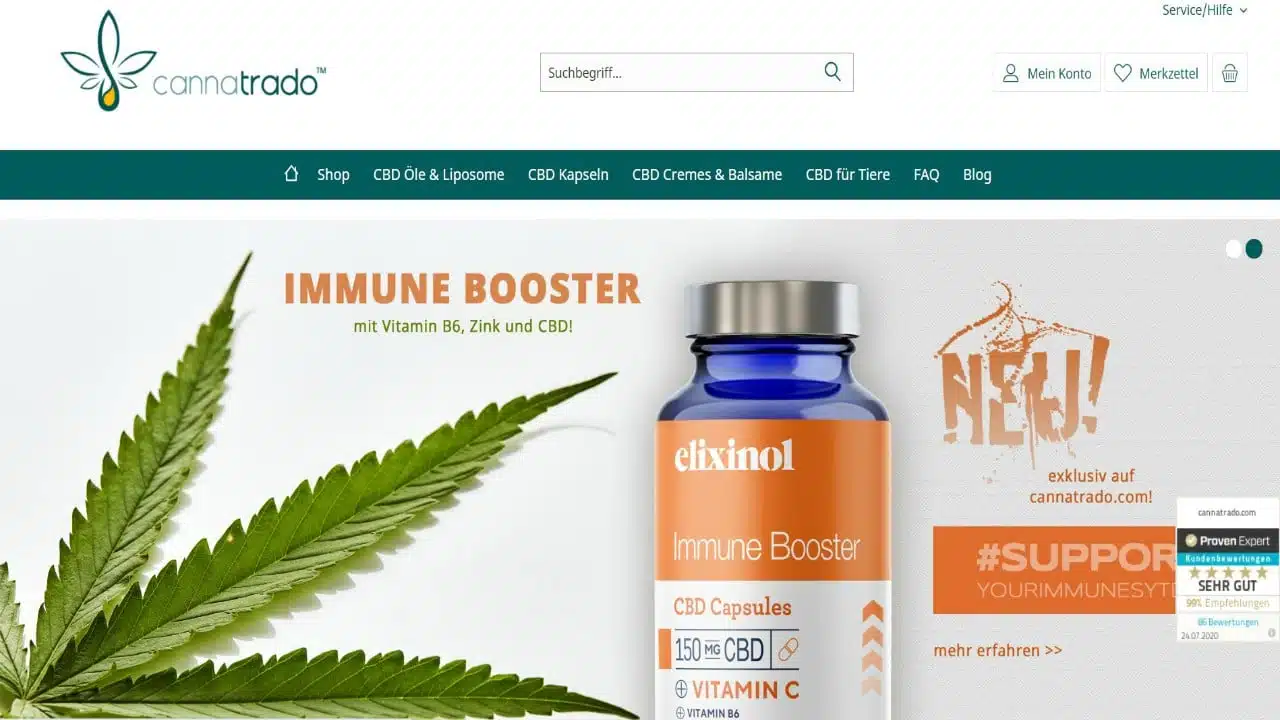 CannaTrado Shop Test